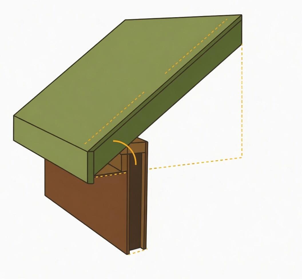 Ice and Water Shield Diagram